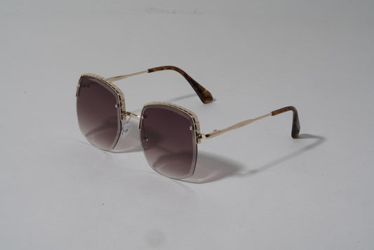 GAFAS DE SOL GEOMETRICAS NK MARRON-0